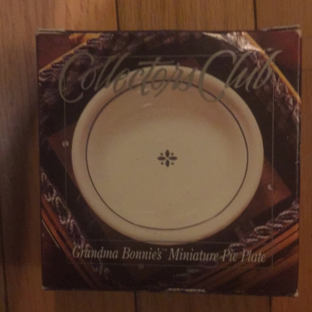 Grandma Bonnie Mini Pie Plate